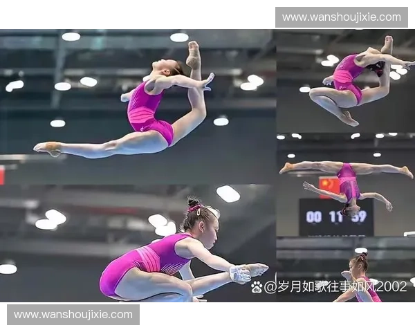 平衡木上的力量与优雅完美结合展现运动员极致技巧